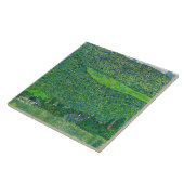 Gustav Klimt , “ Litzlberg on Lake Attersee ” Fliese (Seite)