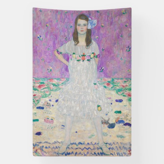 Gustav Klimt - Mada Primavesi Banner (Vertikal)