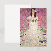 Gustav Klimt Mada Primavesi Dankeskarte (Vorne/Hinten)