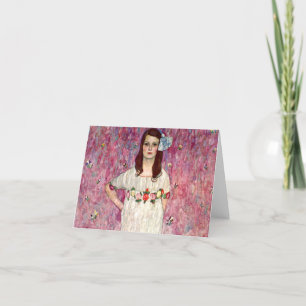 Gustav Klimt Mada Primavesi Dankeskarte