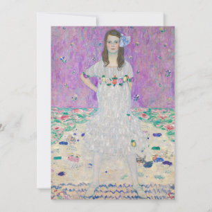 Gustav Klimt - Mada Primavesi Einladung