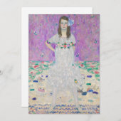 Gustav Klimt - Mada Primavesi Einladung (Vorne/Hinten)