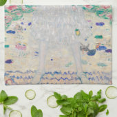 Gustav Klimt - Mada Primavesi Geschirrtuch (Gefaltet)