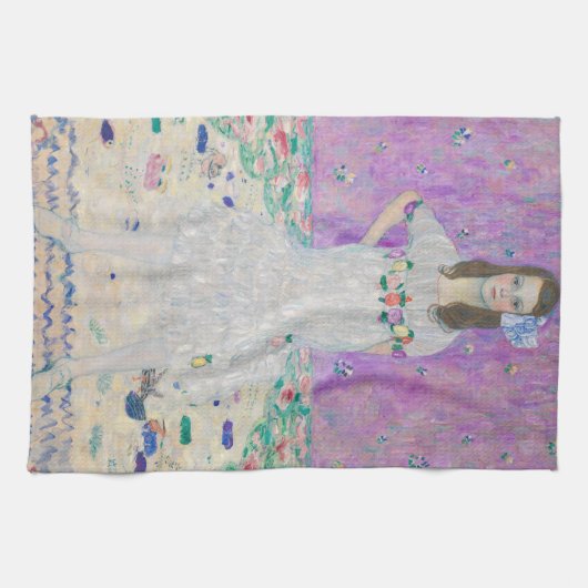 Gustav Klimt - Mada Primavesi Geschirrtuch (Horizontal)
