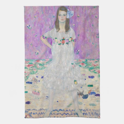 Gustav Klimt - Mada Primavesi Geschirrtuch (Vertikal)