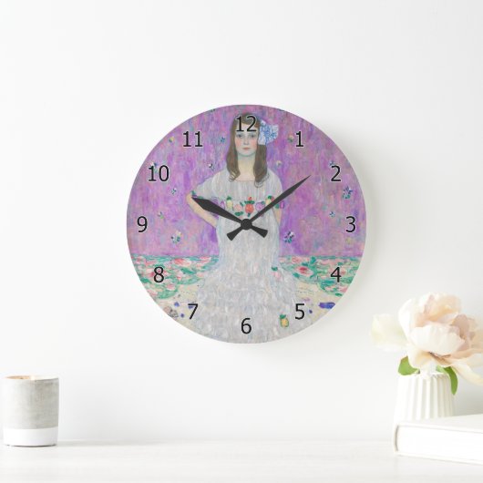 Gustav Klimt - Mada Primavesi Große Wanduhr (Zuhause)
