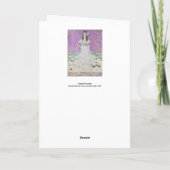 Gustav Klimt - Mada Primavesi Karte (Rückseite)