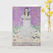 Gustav Klimt - Mada Primavesi Karte (Gelbe Blume)