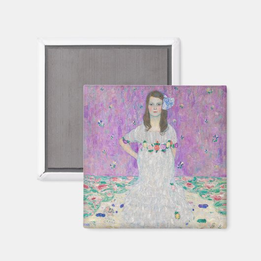 Gustav Klimt - Mada Primavesi Magnet (Vorderseite/Rückseite)