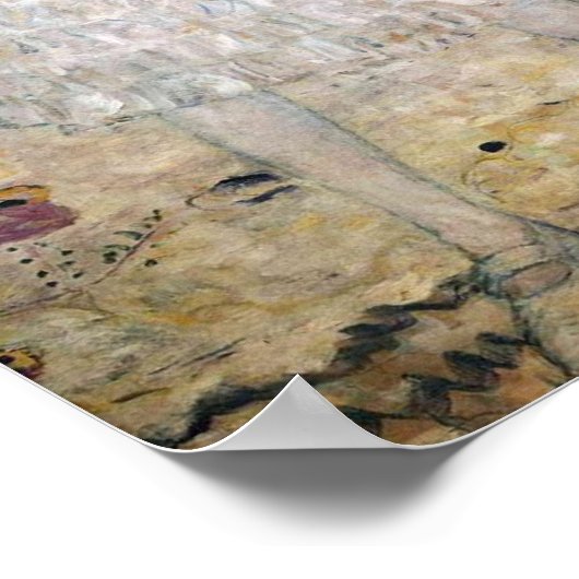 Gustav Klimt Mada Primavesi Poster (Ecke)