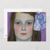Gustav Klimt Mada Primavesi Postkarte (Vorne/Hinten)