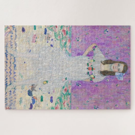 Gustav Klimt - Mada Primavesi Puzzle (Horizontal)