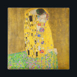 Gustav Klimt Magnet<br><div class="desc">Gustav Klimt - Das Kiss Fine Art Magnet</div>