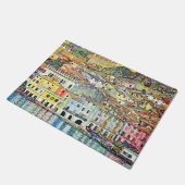 Gustav Klimt Malcena am Gardasee Fußmatte (Schrägansicht)