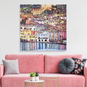 Gustav Klimt - Malcesine am Gardasee Italien Leinwanddruck (Insitu (Wohnzimmer))