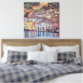 Gustav Klimt - Malcesine am Gardasee Italien Leinwanddruck (Insitu (Schlafzimmer))