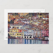 Gustav Klimt - Malcesine am Gardasee Italien Postkarte (Vorne/Hinten)