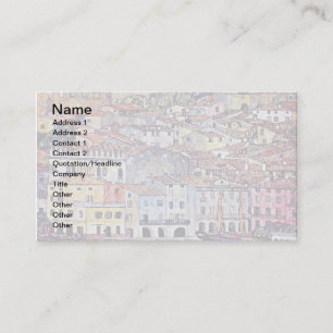 Gustav Klimt - Malcesine am Gardasee Italien Visitenkarte