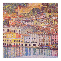 Gustav Klimt . Malcesine am Gardasee