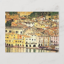Gustav Klimt - Malcesine am Gardasee Postkarte