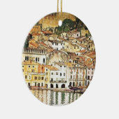 Gustav Klimt - Malcesine auf See Garda Keramikornament (Rechts)