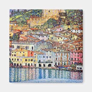 Gustav Klimt Malcesine auf See Garda Magnet