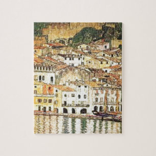 Gustav Klimt - Malcesine auf See Garda Puzzle