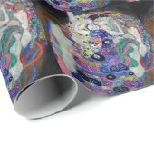 Gustav Klimt Malerei der Jungfrau Geschenkpapier (Rolleneckpunkt)