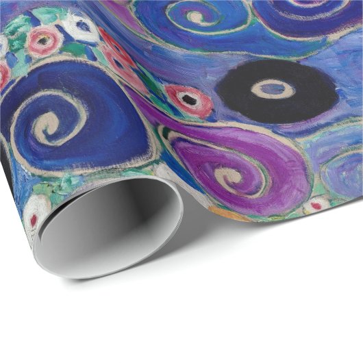 Gustav Klimt Malerei der Jungfrau Geschenkpapier (Rolleneckpunkt)