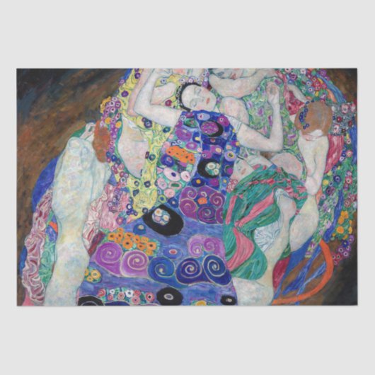 Gustav Klimt Malerei der Jungfrau Seidenpapier (Vorderseite)