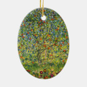 Gustav Klimt Malerei Jugendstil Der Apfelbaum Keramikornament (Hinten)