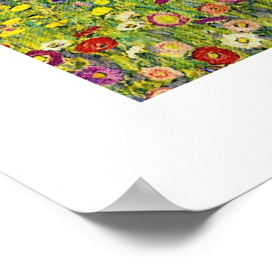 Gustav Klimt malerische Kunst im Jugendstil Der Ap Poster (Ecke)