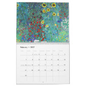 Gustav Klimt Malkunst Kalender (Feb 2027)