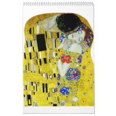 Gustav Klimt Malkunst Kalender (Titelbild)
