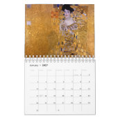 Gustav Klimt Malkunst Kalender (Jan 2027)