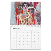 Gustav Klimt Malkunst Kalender (Mär 2027)