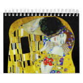 Gustav Klimt Malkunst Kalender (Titelbild)