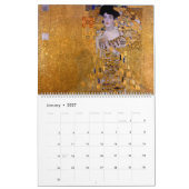 Gustav Klimt Malkunst Kalender (Jan 2027)