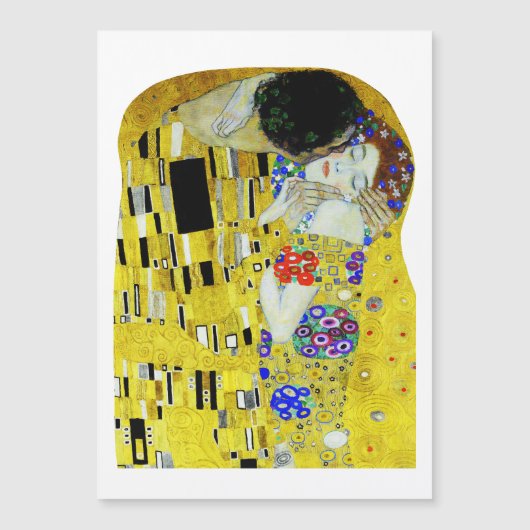 Gustav Klimt Malkunst Magnetkarte (Vorderseite)