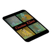 Gustav Klimt Masterpiece Patchwork Magnet (Rechte Seite)