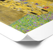 Gustav Klimt Masterpiece Patchwork Poster (Ecke)