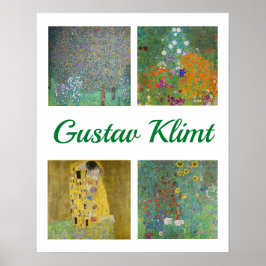 Gustav Klimt Masterpiece Patchwork Poster