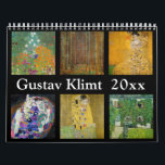 Gustav Klimt Masterpiece Selection Kalender<br><div class="desc">Eine Auswahl an Meisterwerken von Gustav Klimt</div>