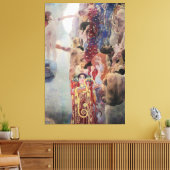 Gustav Klimt- Medizin (1907) Leinwanddruck (Insitu (Wohnzimmer))