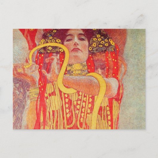 Gustav Klimt - Medizin Postkarte (Vorderseite)