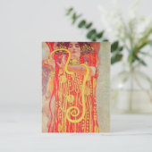 Gustav Klimt - Medizin Postkarte (Stehend Vorderseite)