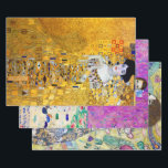 Gustav Klimt, meine Damen Geschenkpapier Set<br><div class="desc">Gustav Klimt (14. Juli 1862 - 6. Februar 1918) war ein österreichischer symbolischer Maler und einer der prominentesten Mitglieder der Wiener Sezessionsbewegung. Klimt ist bekannt für seine Gemälde, Wandgemälde, Skizzen und andere Kunstobjekte. Neben seinen figurativen Werken, die Allegorien und Portraits enthalten, malte er Landschaften. Unter den Künstlern der Wiener Sezession...</div>