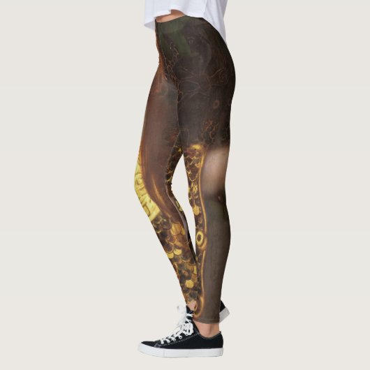 Gustav Klimt - Minerva oder Pallas Athena Leggings (Links)