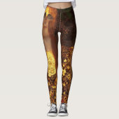 Gustav Klimt - Minerva oder Pallas Athena Leggings (Vorderseite)