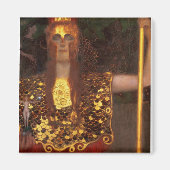 Gustav Klimt - Minerva oder Pallas Athena Magnet (Vorne)